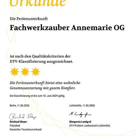 Διαμέρισμα Fachwerkzauber Bad Staffelstein